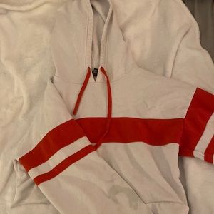 Striped hoodie